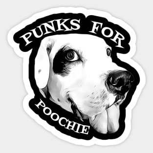 Punks for Poochie Sticker